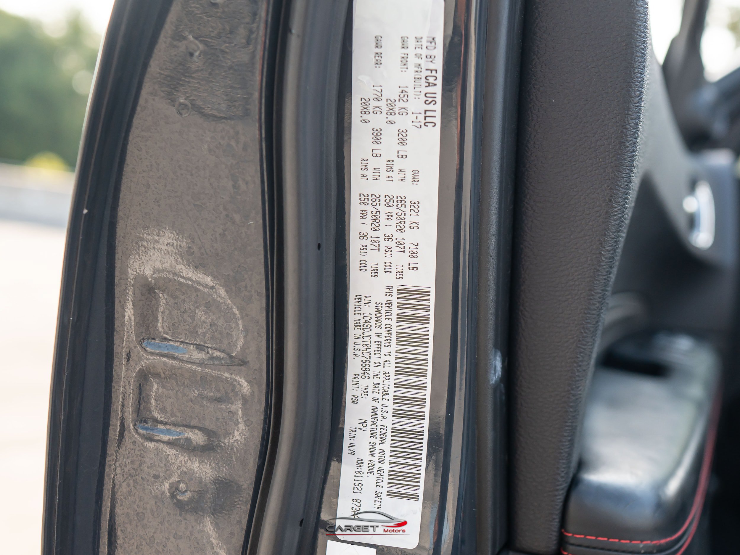 Used 2017 Dodge Durango R/T w/ Blacktop Package AWD/4WD image 52