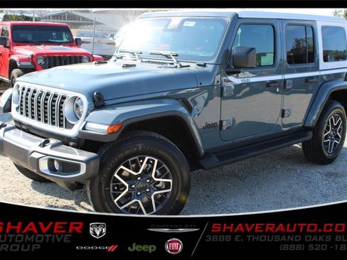 New 2026 Jeep Wrangler Unlimited Sahara w/ Whitecap Package AWD/4WD image 1