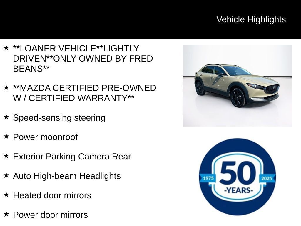 Used 2025 MAZDA CX-30 Carbon AWD/4WD image 9