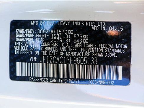 Used 2015 Subaru BRZ Limited w/ Popular Package #1A image 22