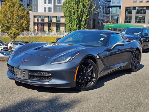 Used 2019 Chevrolet Corvette Stingray Coupe w/ Carbon Flash Badge Package image 1