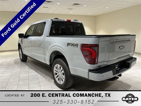 Certified 2024 Ford F150 Platinum w/ Equipment Group 702A High image 3