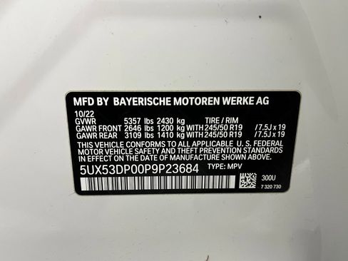 Certified 2023 BMW X3 xDrive30i w/ Premium Package image 29