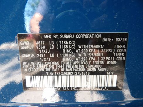 New 2026 Subaru Crosstrek 2.5i Wilderness AWD/4WD image 30