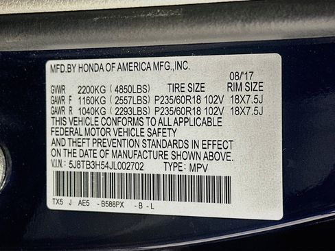 Used 2018 Acura RDX w/ Tech & AcuraWatch Plus Pack FWD image 12