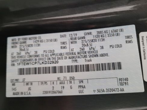 Used 2020 Ford F150 XL w/ Equipment Group 101A Mid RWD image 33