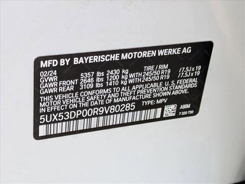 Certified 2024 BMW X3 xDrive30i w/ Premium Package image 27