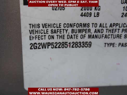 Used 2005 Pontiac Grand Prix w/ Drivers Plus Package image 10