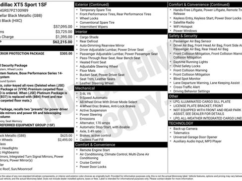 Certified 2023 Cadillac XT5 Sportv AWD/4WD image 43