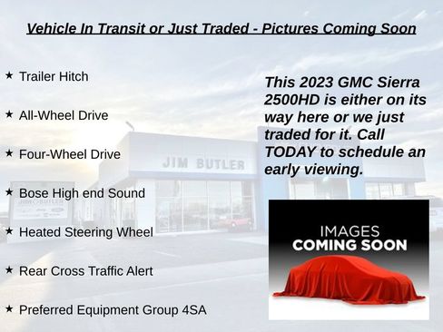 Used 2023 GMC Sierra 2500 SLT w/ SLT Premium Package AWD/4WD image 4