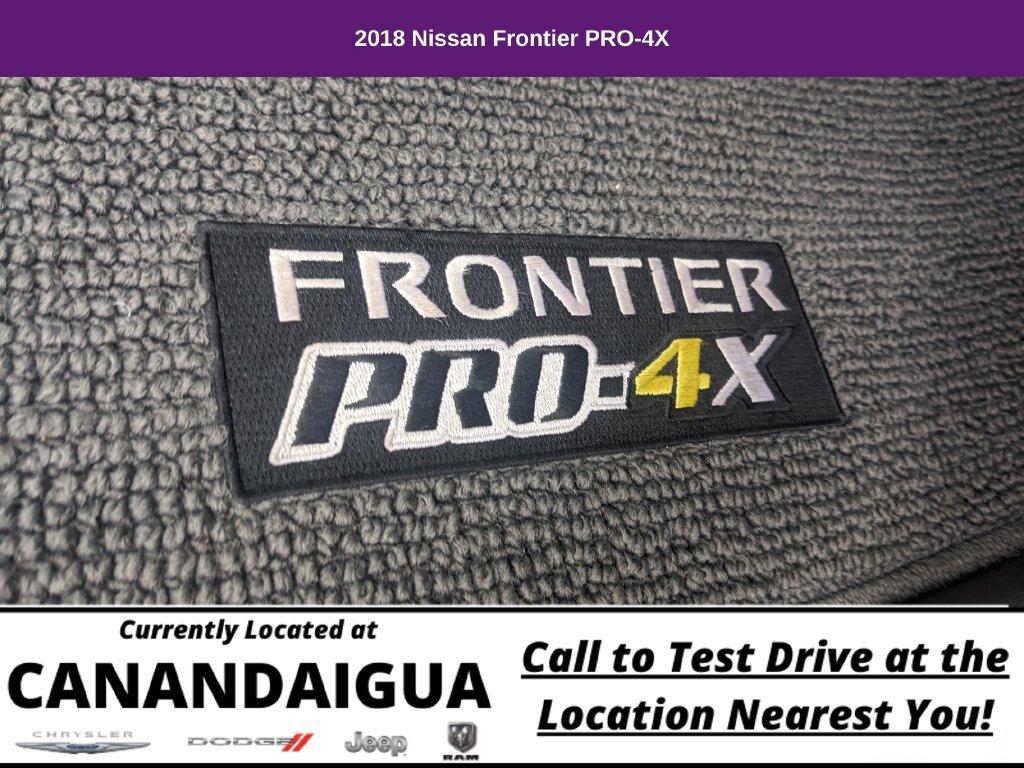 Used 2018 Nissan Frontier PRO-4X AWD/4WD image 20