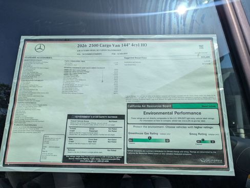 New 2026 Mercedes-Benz Sprinter 144 Cargo image 16