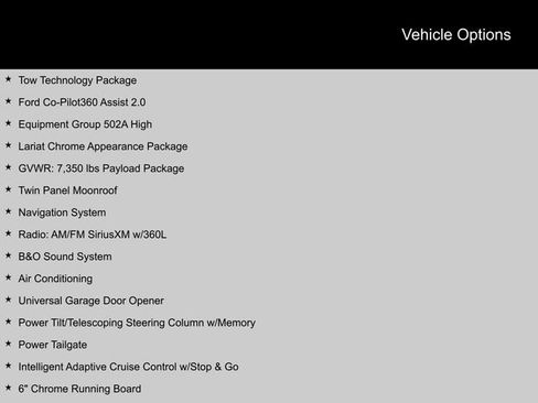 Used 2021 Ford F150 Lariat w/ Equipment Group 502A High image 2