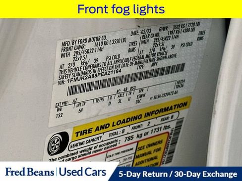 Certified 2023 Ford Expedition Max Limited AWD/4WD image 42