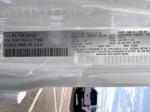 New 2026 Jeep Gladiator Sport image 13