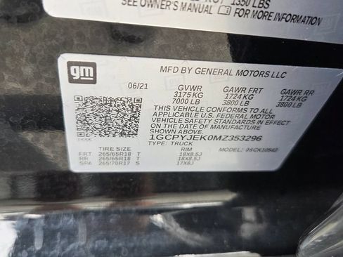 Used 2021 Chevrolet Silverado 1500 LT AWD/4WD image 18