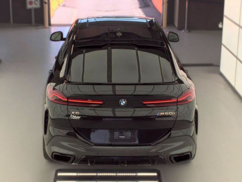 Used 2021 BMW X6 M50i w/ Executive Package AWD/4WD image 3