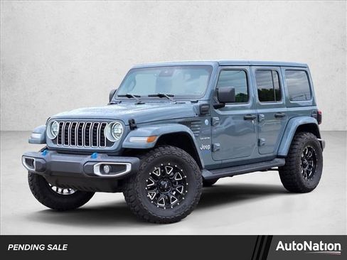 Used 2024 Jeep Wrangler Unlimited Sahara w/ Safety Group AWD/4WD image 1