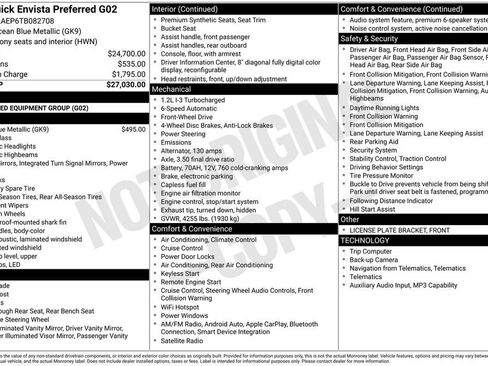 New 2026 Buick Envista Preferred FWD image 5
