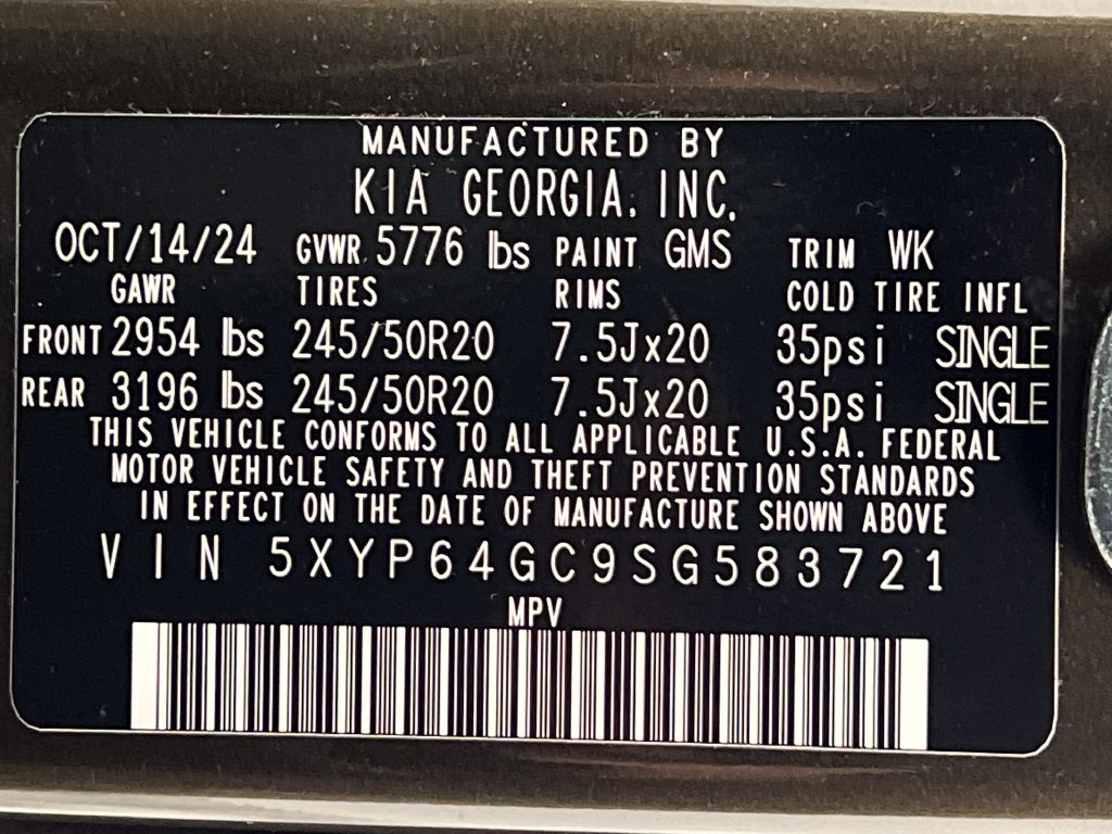 Used 2025 Kia Telluride S FWD image 87