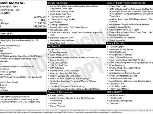 Used 2025 Hyundai Sonata SEL image 10