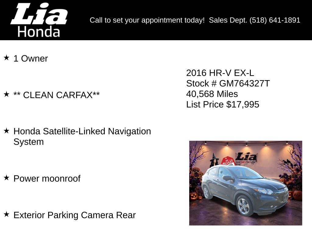 Used 2016 Honda HR-V EX-L image 6