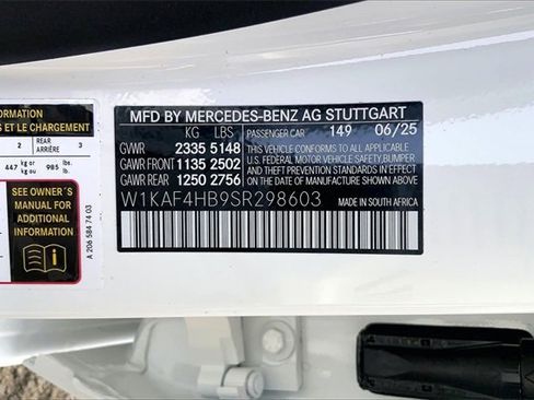 Used 2025 Mercedes-Benz C 300 4MATIC Sedan image 30
