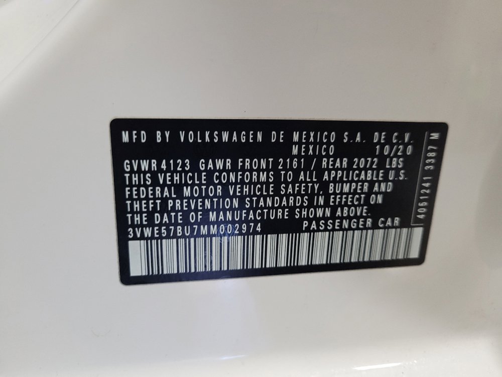 Used 2021 Volkswagen Jetta SEL FWD image 33