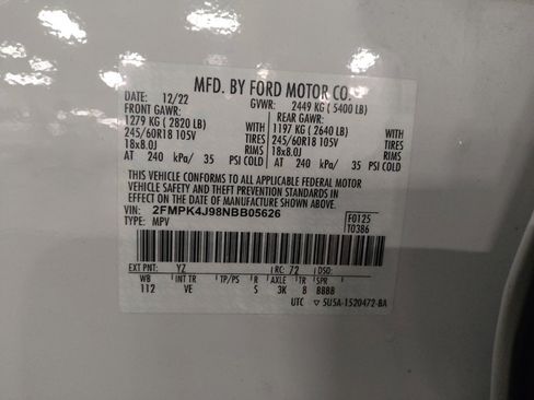 Used 2022 Ford Edge SEL image 33