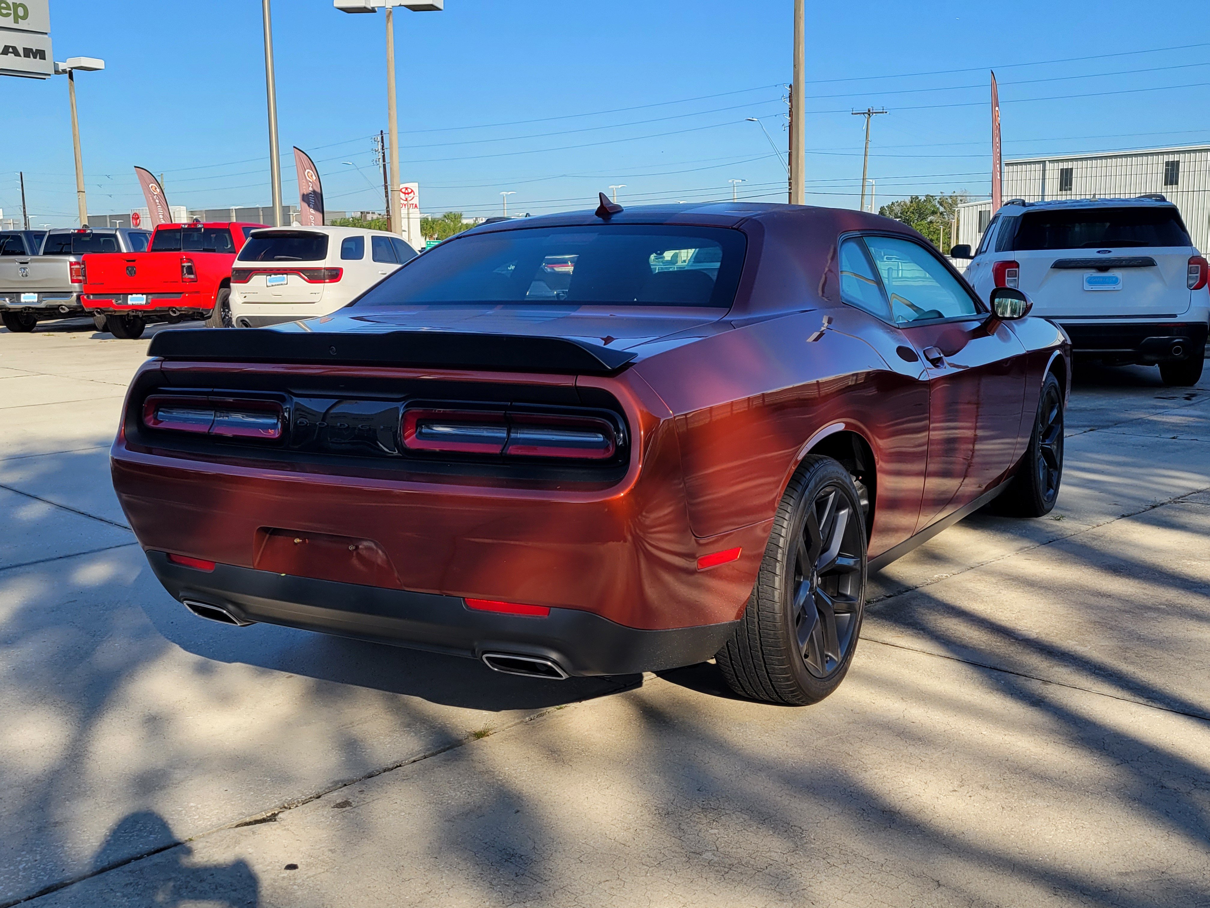 Used 2023 Dodge Challenger SXT w/ Blacktop Package RWD image 3