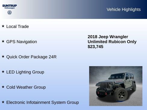 Used 2018 Jeep Wrangler Unlimited Rubicon image 8