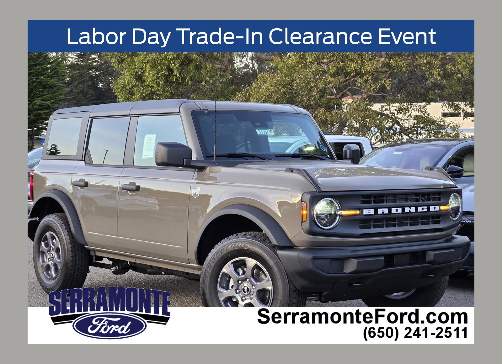 Used 2025 Ford Bronco Big Bend AWD/4WD image 1