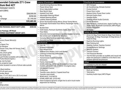 Used 2021 Chevrolet Colorado Z71 image 11