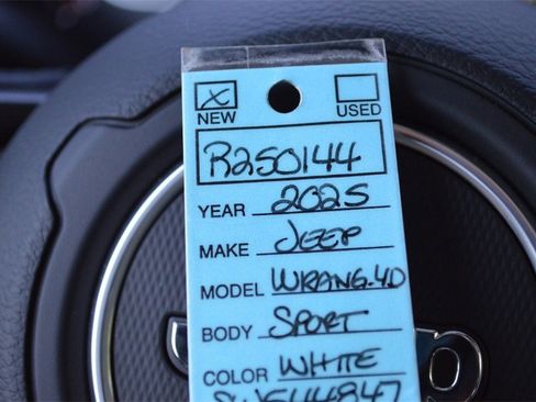 New 2025 Jeep Wrangler Sport S image 32