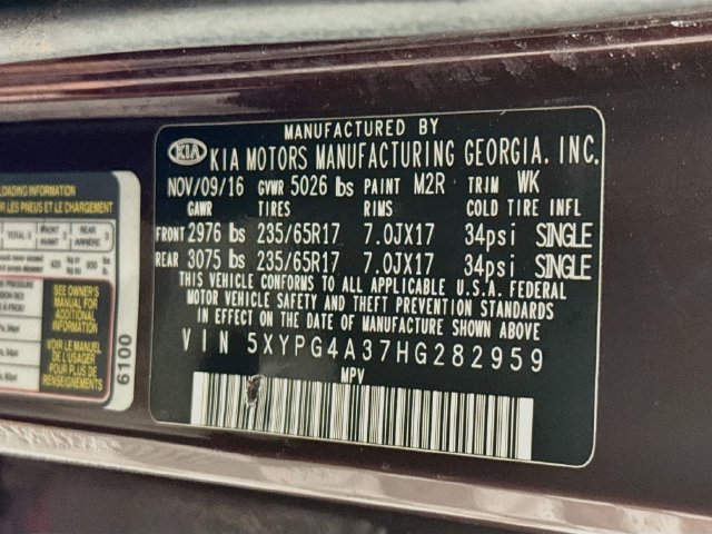 Used 2017 Kia Sorento FWD w/ LX Convenience Package image 37
