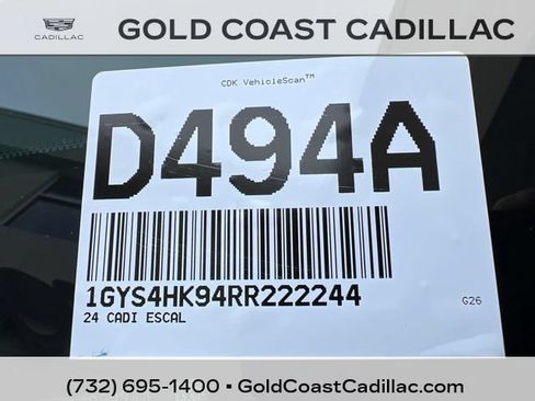Certified 2024 Cadillac Escalade V w/ LPO, ONYX Package AWD/4WD image 39