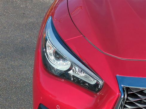 Used 2020 INFINITI Q50 Red Sport 400 w/ Carbon Fiber Package image 10