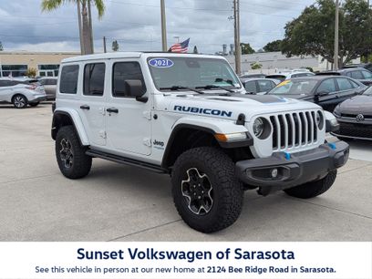 Used 2021 Jeep Wrangler Unlimited Rubicon 4xe w/ Safety Group