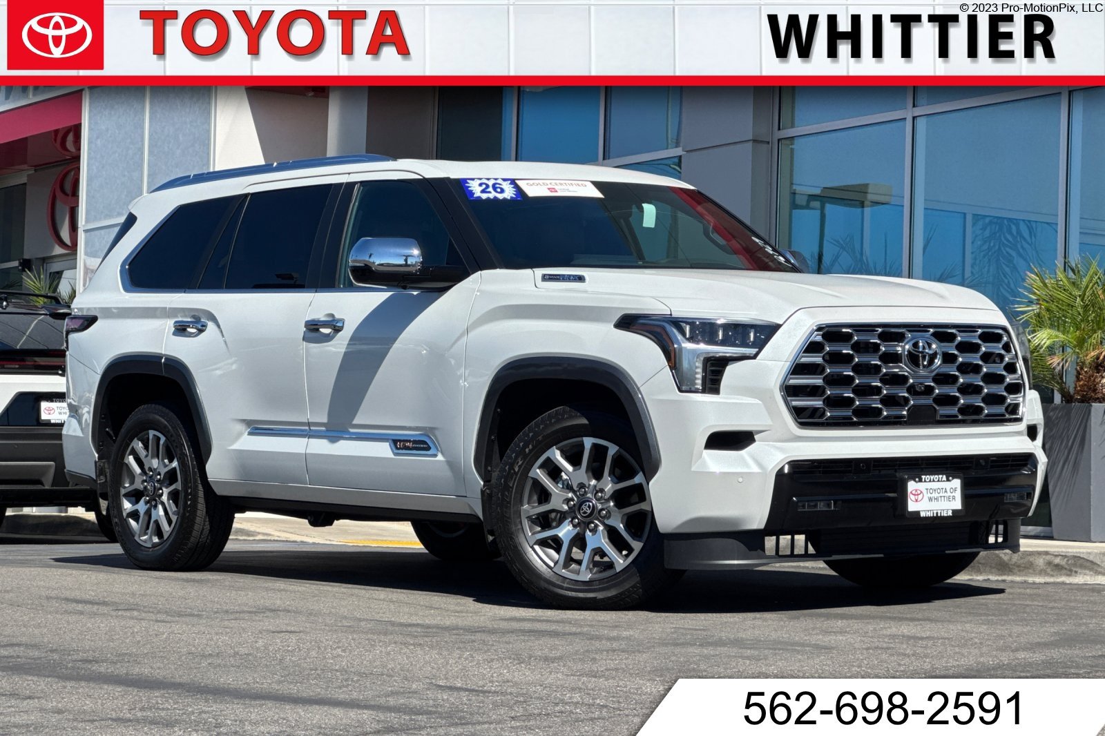 Certified 2026 Toyota Sequoia 1794 Edition AWD/4WD image 1