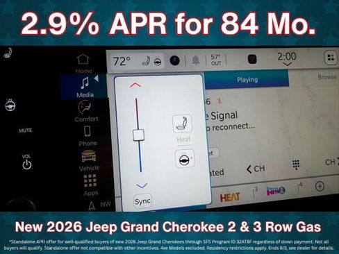 New 2026 Jeep Grand Cherokee Altitude AWD/4WD image 26