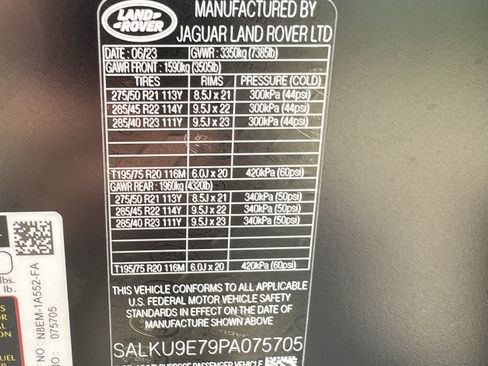 Used 2023 Land Rover Range Rover SV AWD/4WD image 37