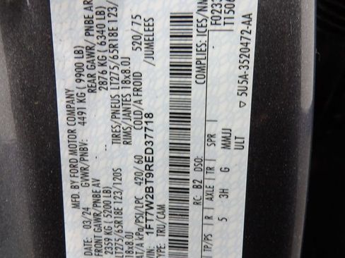Used 2024 Ford F250 XLT AWD/4WD image 54