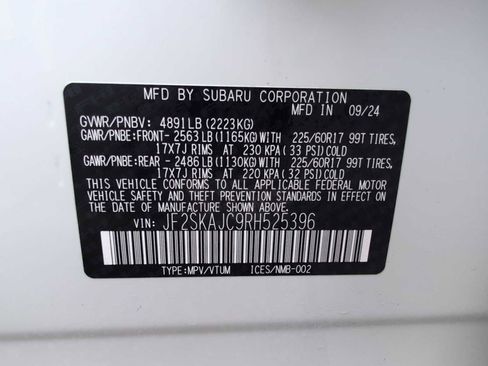 Used 2024 Subaru Forester Wilderness w/ Wilderness Package image 37