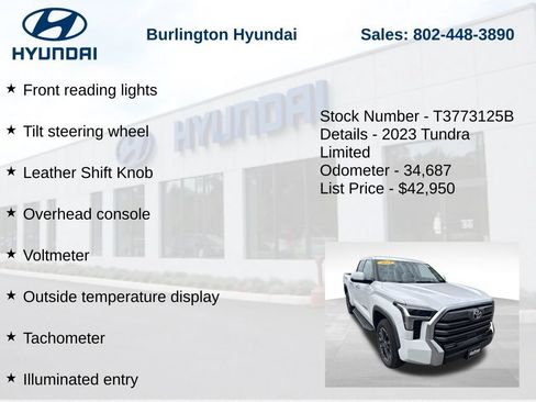 Used 2023 Toyota Tundra Limited AWD/4WD image 28