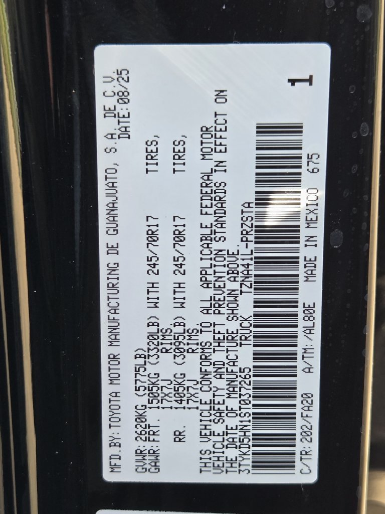 Used 2025 Toyota Tacoma SR RWD image 30