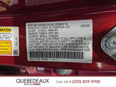 Used 2023 Honda Accord Touring image 14