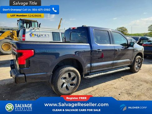 Used 2023 Ford F150 Lightning Lariat AWD/4WD image 4