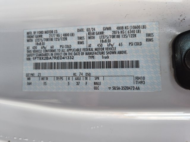 Certified 2024 Ford F250 XL w/ STX Appearance Package AWD/4WD image 24