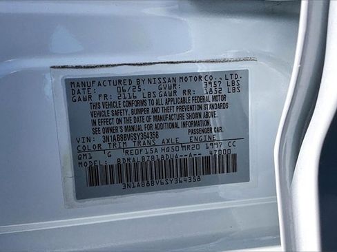 Certified 2025 Nissan Sentra S image 18