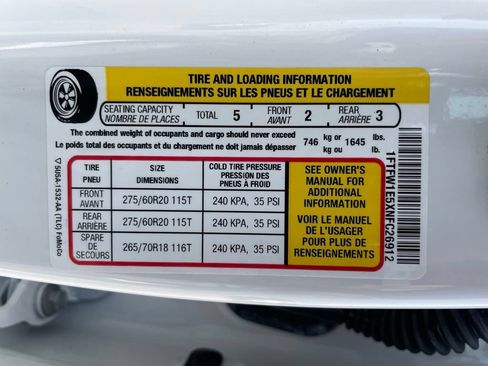 Used 2022 Ford F150 Lariat w/ Equipment Group 502A High AWD/4WD image 43